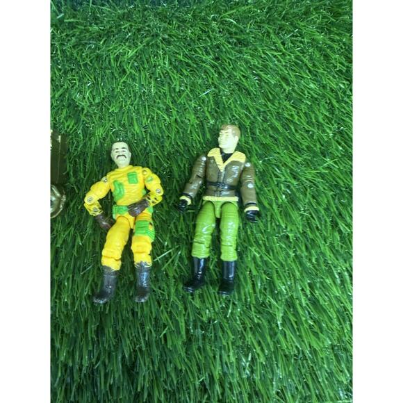 Vintage Military Style Action Figures Lot of 7 Loose 3.75" Military Collection - Picture 6 of 9